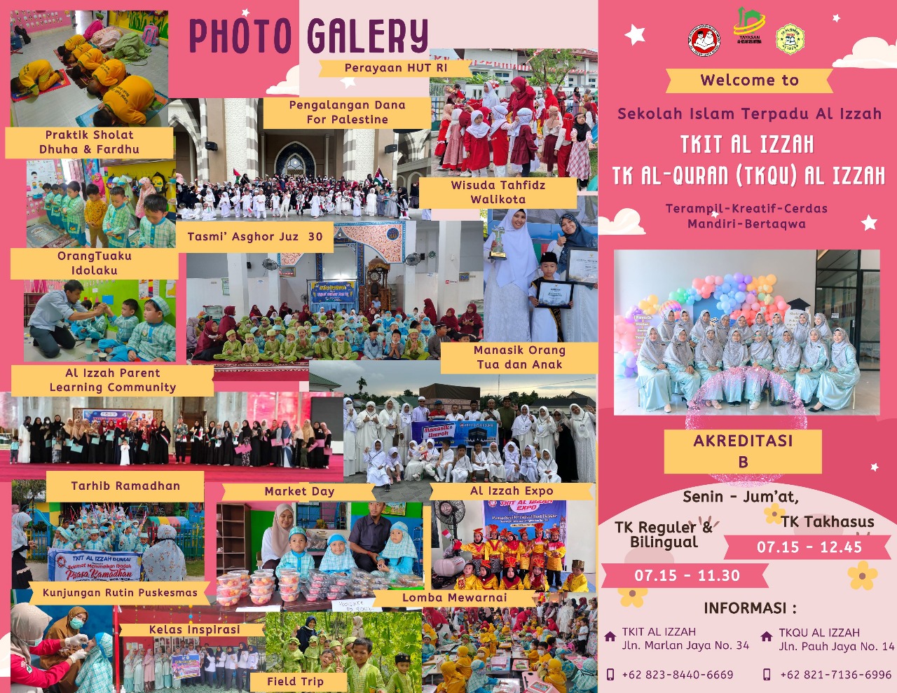 Galeri foto TKIT Al Izzah