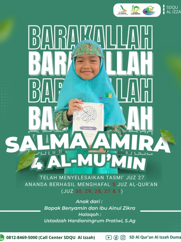Tasmi' Asghor 5 Juz